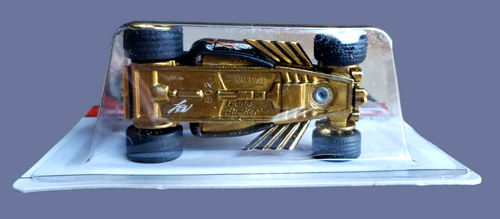2009 Hot Wheels Bone Shaker Larry's Garage Series marrón y negro con larga distancia firma - Imagen 11 de 15