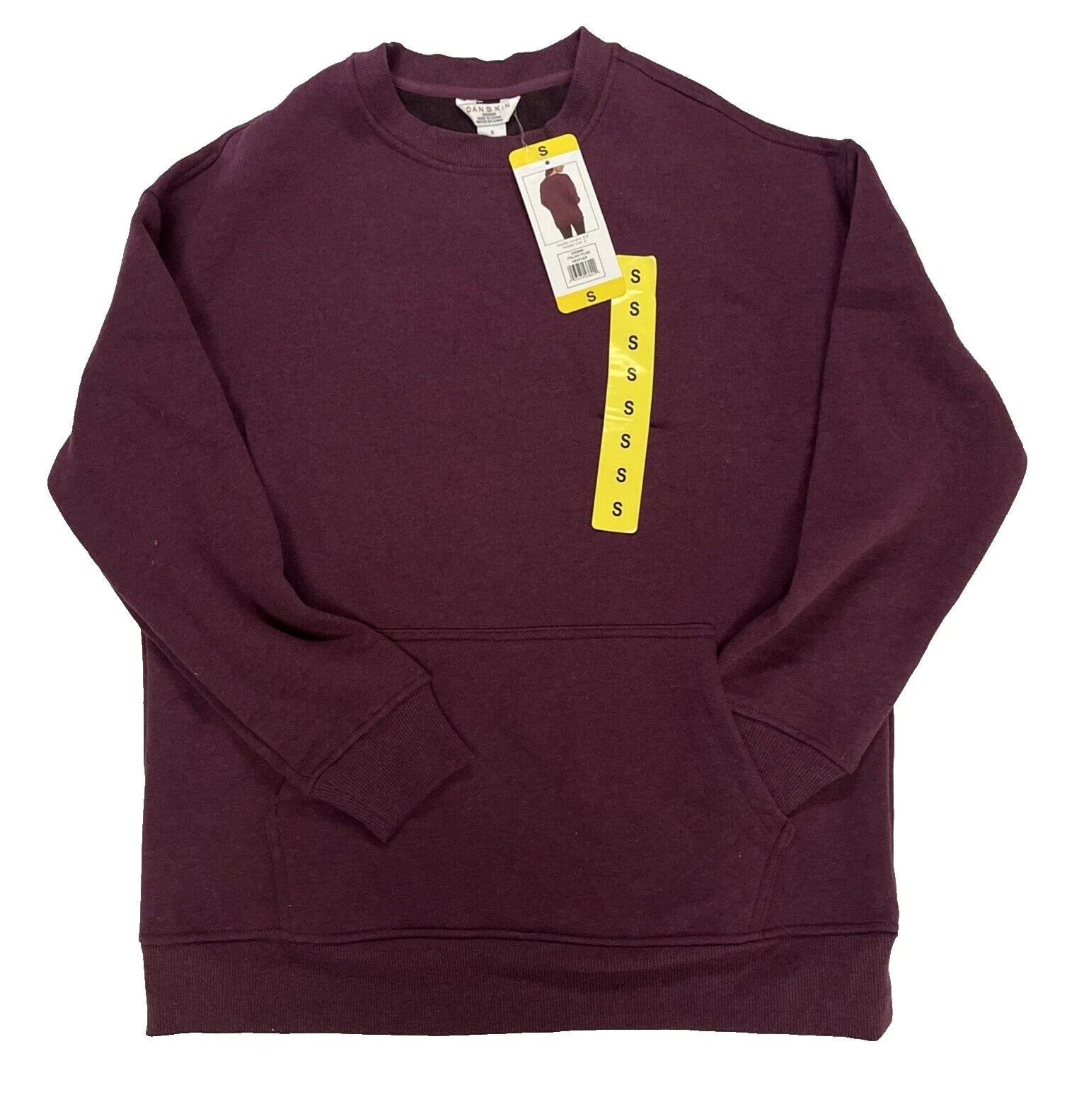 Danskin Cotton Long Sleeve Hoodies & Sweatshirts for Women