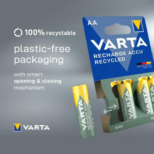 Thumbnail - Varta Akku Recharge Recycled Aa Hr6 2100mah 2st. 56816101402