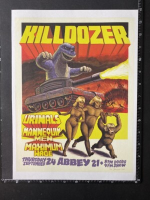 KILLDOZER - GIG POSTER ART PRINT 10