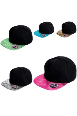Result Headwear 6-Panel Snapback-Cap Flat Glitter Peak Muster MÜTZE KAPPE HAT NE