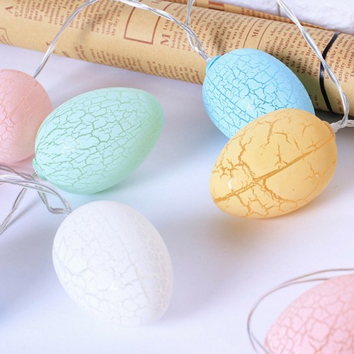 Easter Eggs Wire String Lights Battery Operated Light Party Home Decor Lamps - Picture 5 of 17