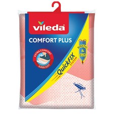 VILEDA Comfort Plus Funda para Tabla de Planchar Universal hasta 130x45 cm Azul