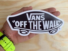 Vans Off The wall Skateboard Sticker Skate Surf Snow Decal