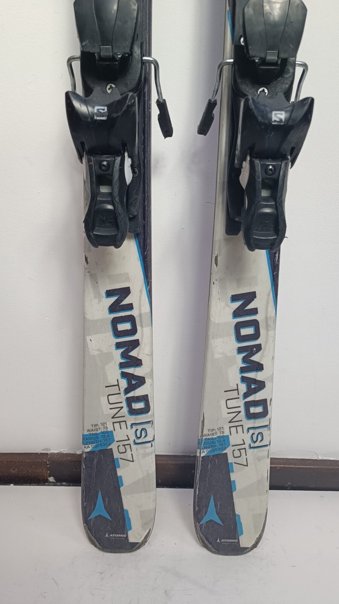 Atomic Nomad S Tune 157cm Ski + Salomon 10 Bindings Winter Sport