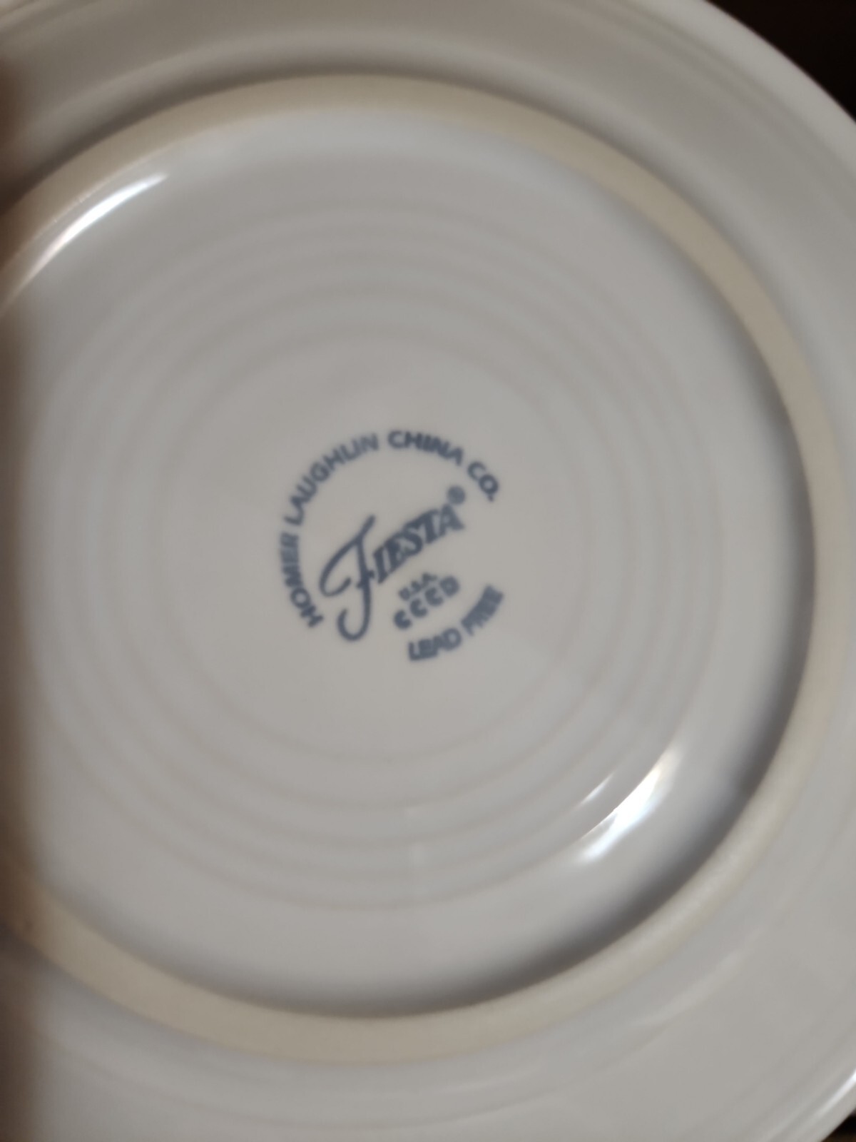 Fiestaware 12 Days of Christmas Salad Plates Fiesta First Series Day 1