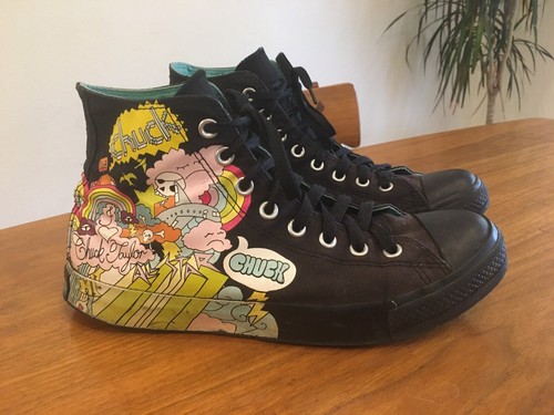 converse high top drawing