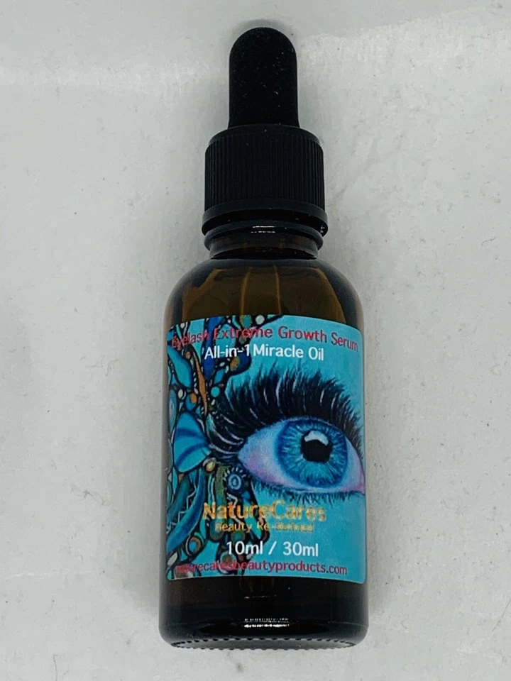 NatureCares Eyelash Eyebrows Extreme Growth Serum A Restorative All-in-1 Oil - Image 3 of 4