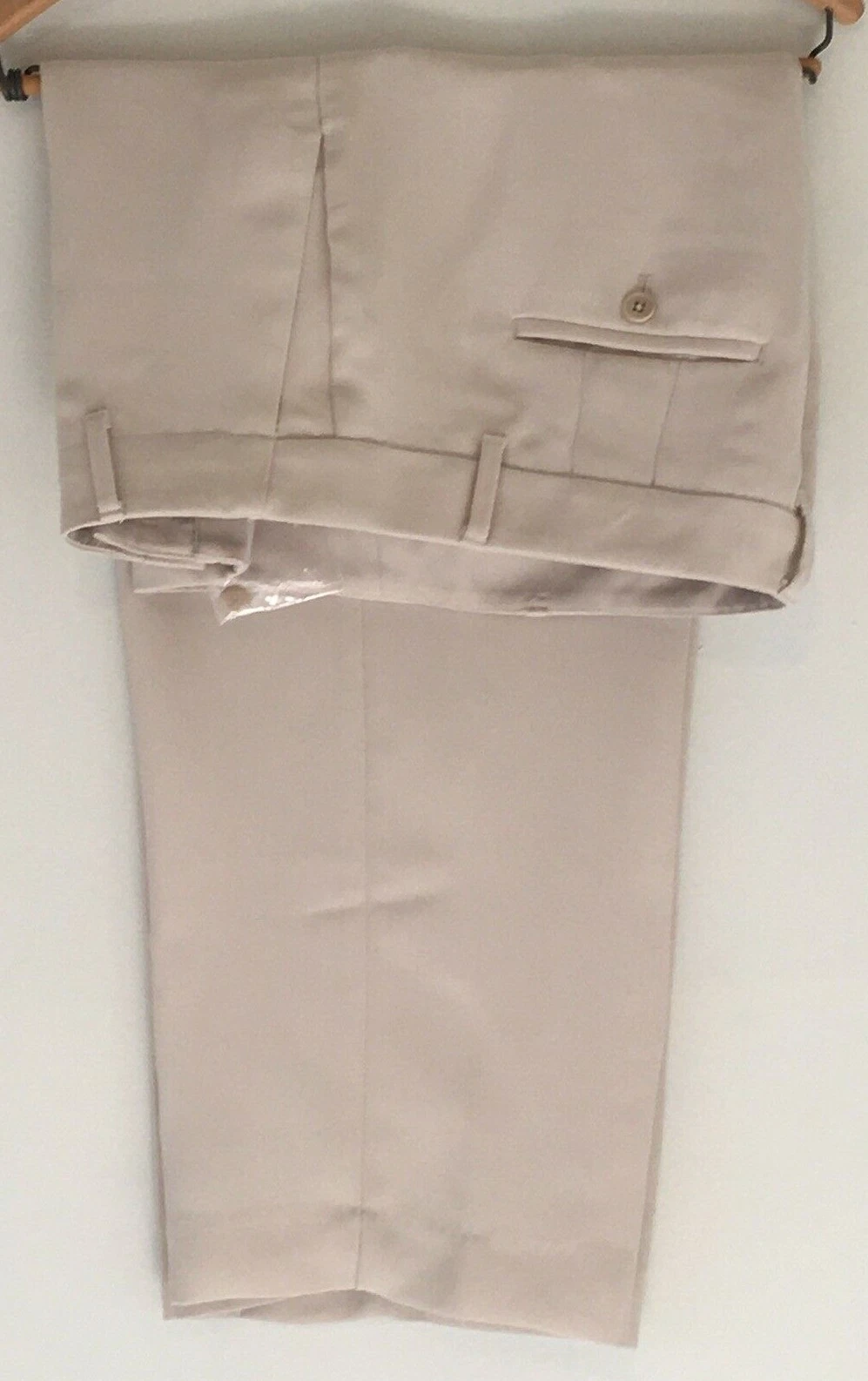 Talbots Capri Cropped Straight Dress Pants Sz 10 Tan Zip Fly Solid Casual Career