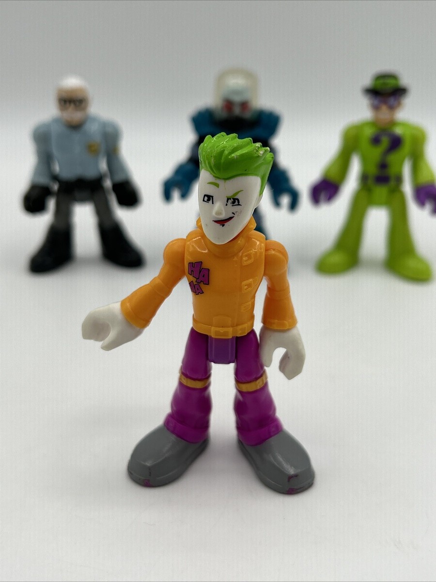 Imaginext DC Super Friends Batman Villains Lot - Joker, Freeze