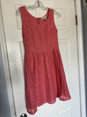 chinese dress ladies Abigail Pink Lace Dress with Pearl Accents