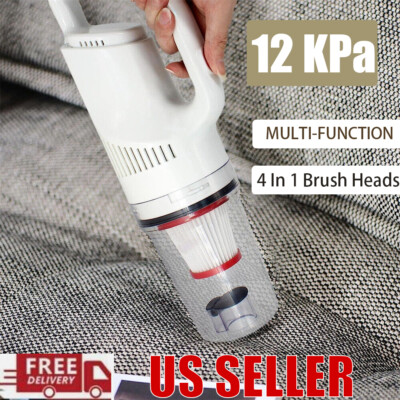 12000pa Strong Power Car Vacuum Cleaner USB Rechargeable Wet/Dry Auto Portable