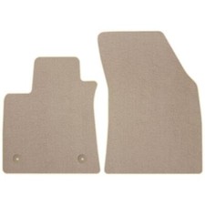 Velours Fußmatten für Renault Megane IV ab Bj. 2016 Automatten VORNE BEIGE PREM