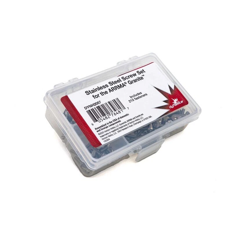 Dynamite DYNH2057 Stainless Steel Screw Set For ARRMA GRANITE - Image 2 of 4