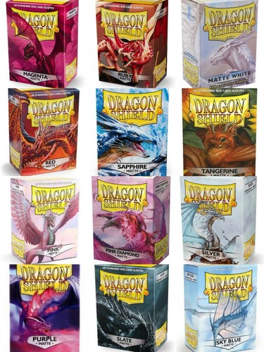 Dragon Shield Matte Deck Protector Sleeves Standard Size 100ct - Picture 2 of 35