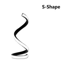 White RGB Led Table Lamp Dimmable USB Night Light Spiral Snake Desk Reading Book