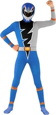 Kids Blue Dino Fury Morphsuit Boys Power Rangers Cosmic Fury Superhero Costume