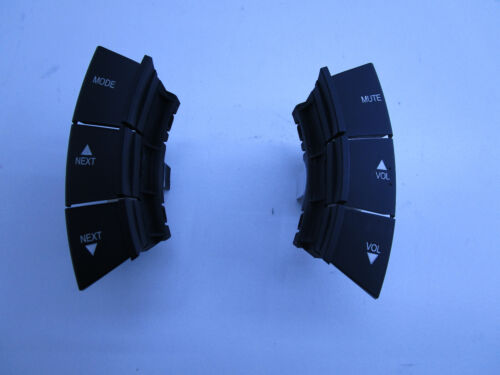 BLACK STEERING WHEEL RADIO CONTROL BUTTONS FOR HOLDEN VY VZ CALAIS NEW PAIR - Picture 5 of 12