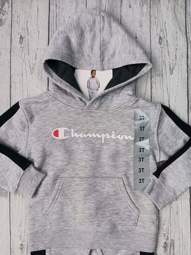NWT Champion Boy's 2 Piece Hoodie & Jogger Pants Set 2T, 3T, 4T, 5T, 6 - Picture 16 of 19