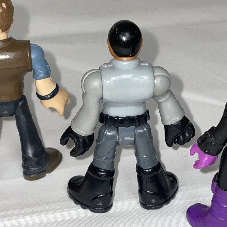 FISHER PRICE IMAGINEXT DC SUPERFRIENDS KILLER MOTH JURASSIC PARK LOT 7