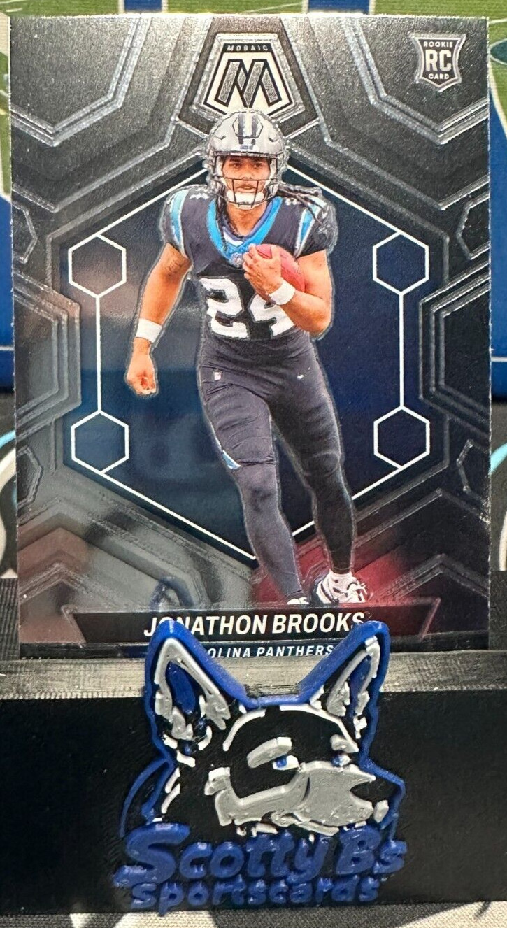 2024 Panini Mosaic - Rookies #345 Jonathon Brooks (RC) - Panthers