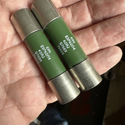 Lot of 2 Used Siemens Fuse EBG-ESP62/14