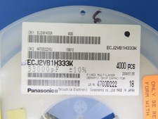 PANASONC  ECJ-2VB1H333K Qty of 500 per Lot 0.033?F ?10% 50V Ceramic Capacitor X7
