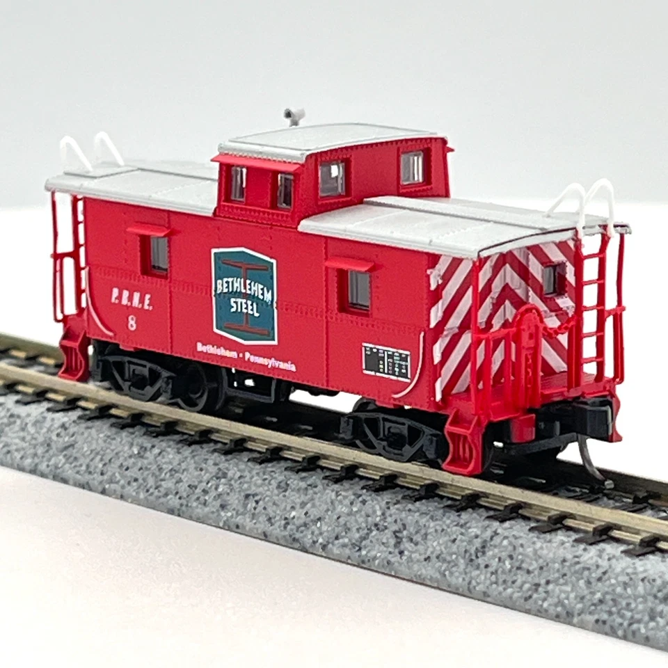 Atlas N Scale NSE ATL 23-21 Bethlehem Steel Cupola Caboose PBNE 8 - Image 2 of 4