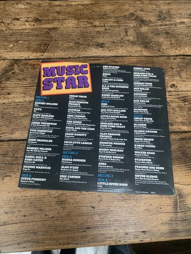 MUSIC STAR 3 X EX Vinyl LP’s 52 HITS Abba/SANTANA/KINKS,Toto Etc Plays V Nicely - Picture 2 of 10