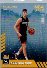 2022-23 Hoops Winter #27 Nikola Jovic Arriving Now Holo