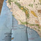 1974-6 June CALIFORNIA NEVADA CA NV National Geographic Map San Francisco — photo 4