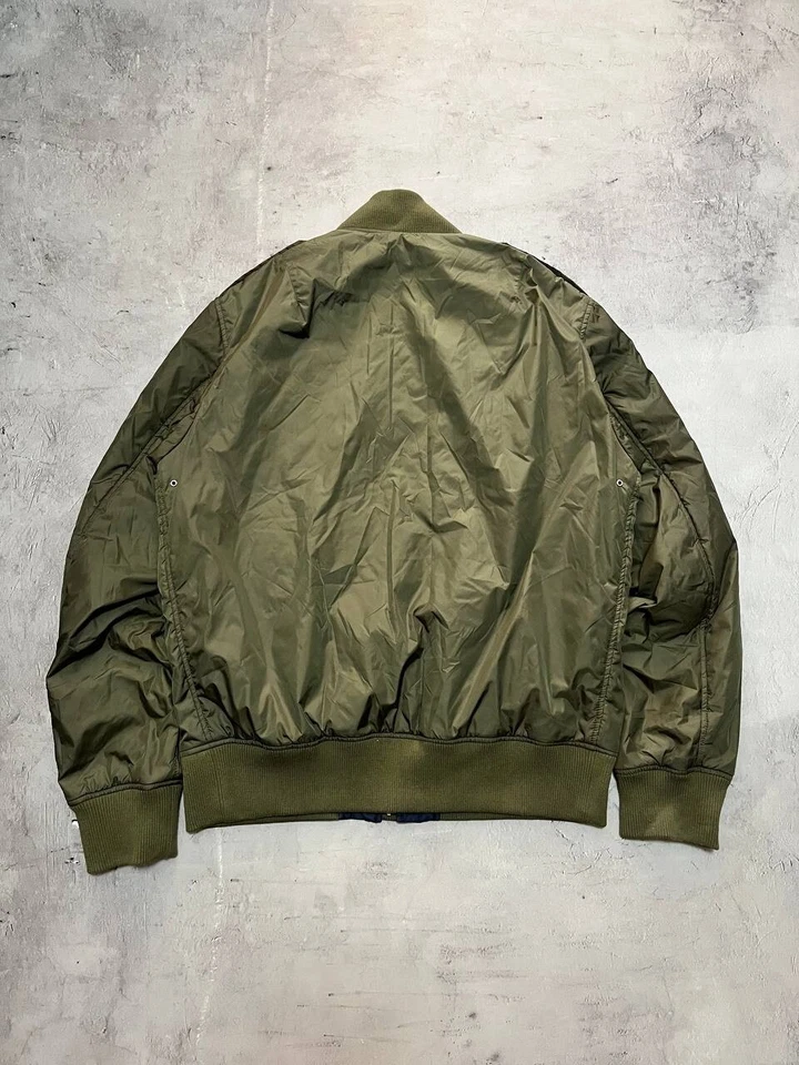 Sophnet Japan Reversible Bomber Jacket Green / Blue Size L Men's - Image 2 of 4
