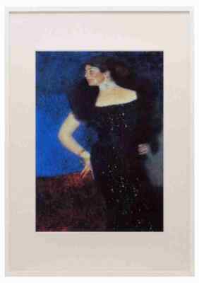 Portrait Of Rose Von Rosthorn Friedmann Klimt A3 A4 Framed Print Picture