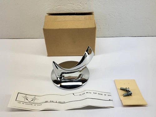 1955 1959 Chevrolet GMC Pickup 3100 Napco Cameo Apache LH Accessory Peep Mirror