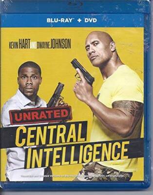 CENTRAL INTELLIGENCE - DVD - GOOD