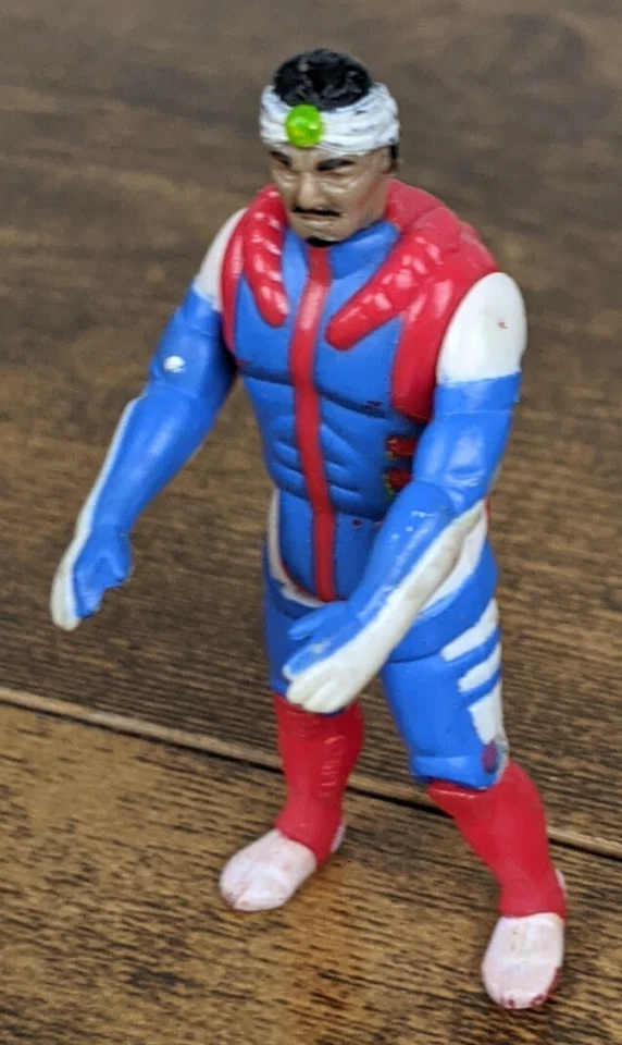 M.A.S.K. 1986 Ali Bombay Bullet Rider - Figura de acción Kenner Vintage - Suelta Foto 2 de 4