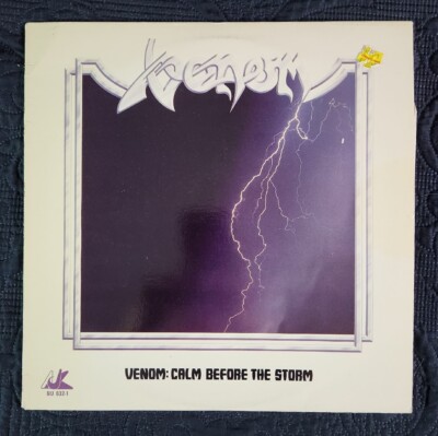 VENOM - Calm Before The Storm (NM) Original 1987 RARE AJK Press