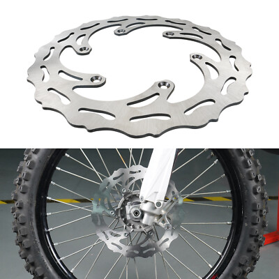 320mm Front Brake Disc Rotor & Bracket Kit For Suzuki RM125, RM250, DRZ400 – Black Stainless Steel Motorcycle Brake Disc-740664