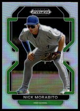 Nick Morabito 2022 Panini Prizm Draft Picks #PDP75 Silver