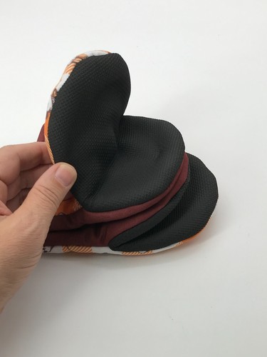 Disney Mini Oven Mitts Mickey Mouse Thanksgiving Autumn Fall Buffalo Plaid - Picture 3 of 7