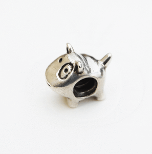pandora dog charm retired tail genuine edition