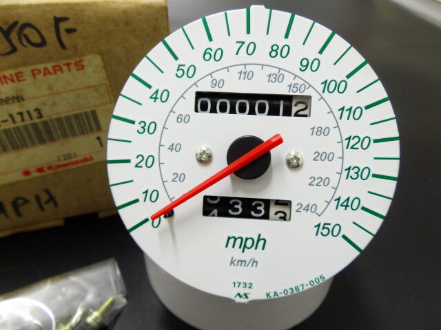 Mero Kawasaki ZR750 ZR-7 Speedometer 1999-2003 NOS Z750 SPEEDO