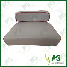 Massey Ferguson 35 65 135 148 165 Tractor Seat Cushion & Back Rest Light Grey