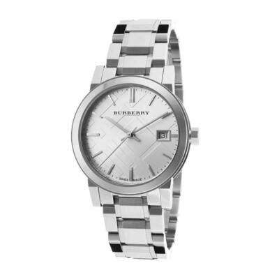 Burberry Women\'s BU9100 Large Check Stainless Steel Bracelet Watch Burberry Ladies Watch The City BU9100 34mm | Mercari main image 4