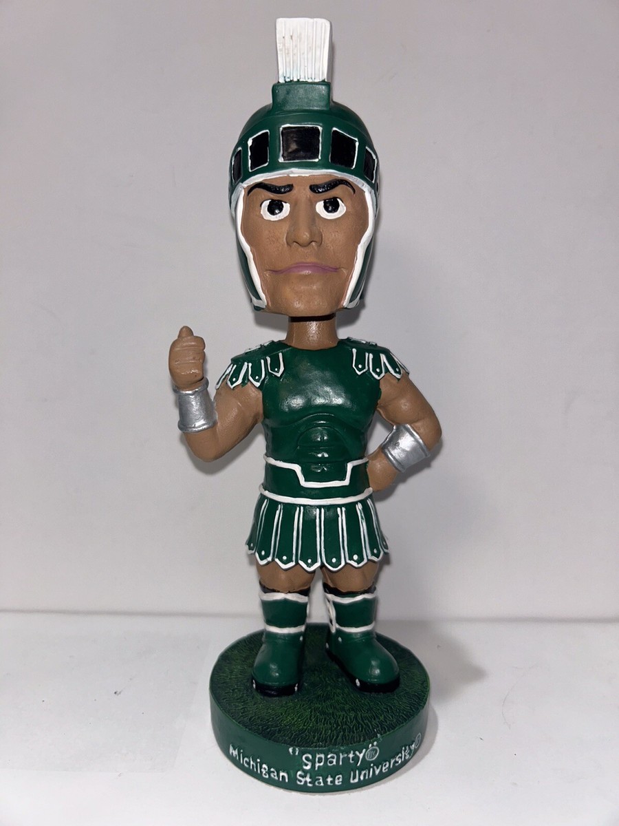 MICHIGAN STATE UNIVERSITY SPARTANS SPARTY Mascot Bobble Head - Main Image
