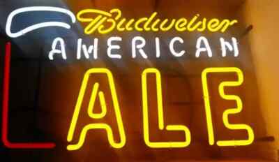 American Ale Beer Logo  Neon Sign 19x15 Beer Bar Pub Wall Decor Artwork Gift