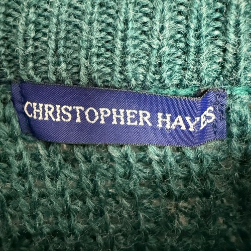 Vintage Christopher Hayes Sweater Adult XXL Wool Blend Chunky Knit Mens 2XL - Picture 3 of 8