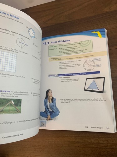 B.E.S.T for Math Geometry Volume 2 - Florida with CalcChat & CalcView By R.L/L.B - Picture 9 of 10