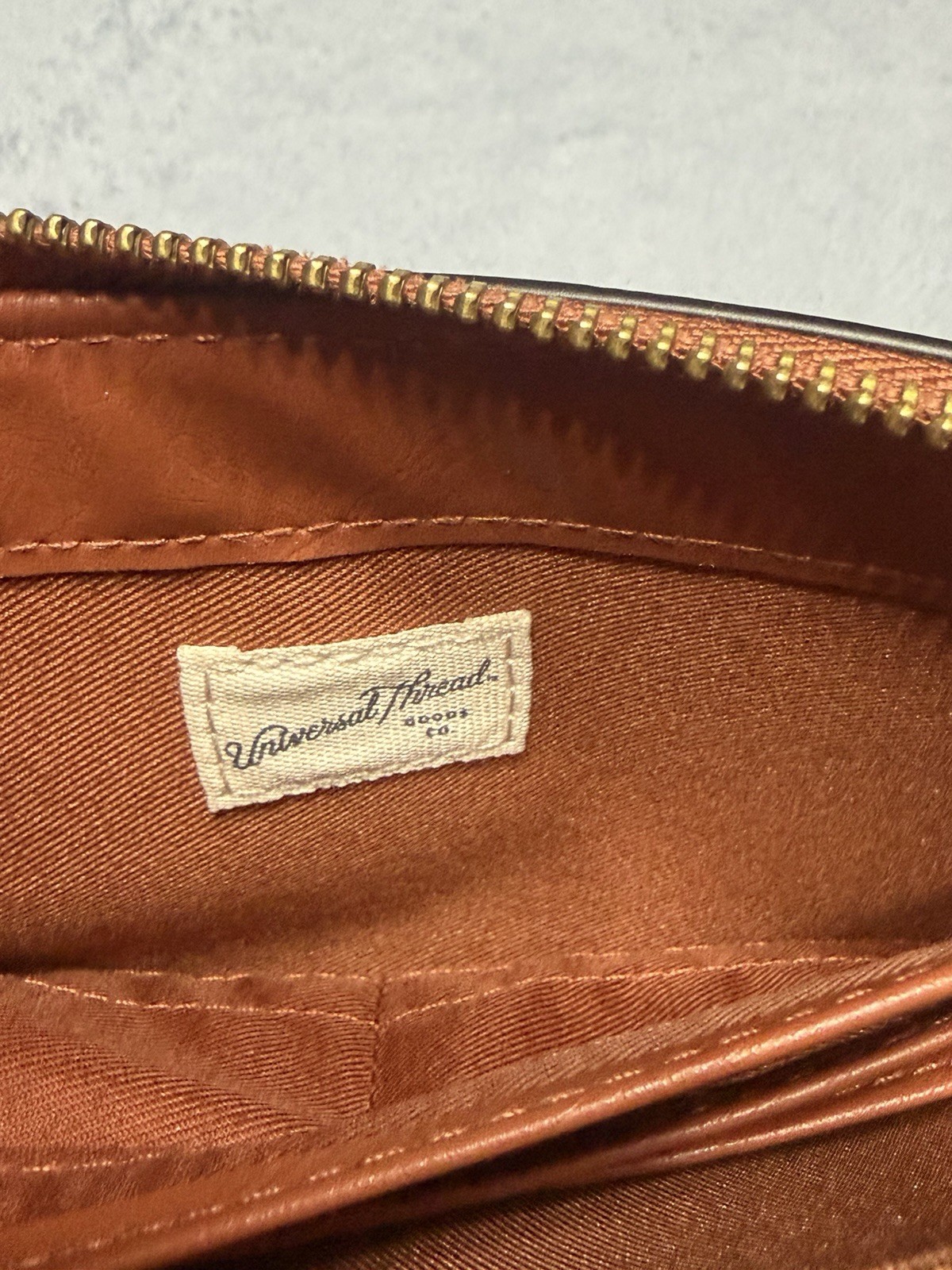 Universal Thread Brown Zip Around Wallet Faux Lea… - image 7