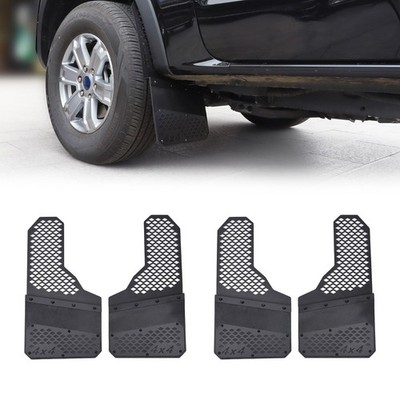 Heavy Duty Mud Flaps All Weather Resistant Splash Guards Universal Fitment 4x4